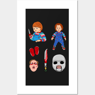 Chucky | Childs Play Sticker Set Posters and Art